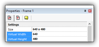 An image showing the location of virtual width and virtual height in the frame editor